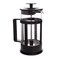 Biggcoffee FY04 French Press, Stainless Steel Lid, Borosilicate Glass, 350 ml, Functional Compact Design Special for Coffee Lovers