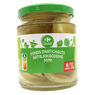 Carrefour Classic Mini Artichokes Bottom 250ml