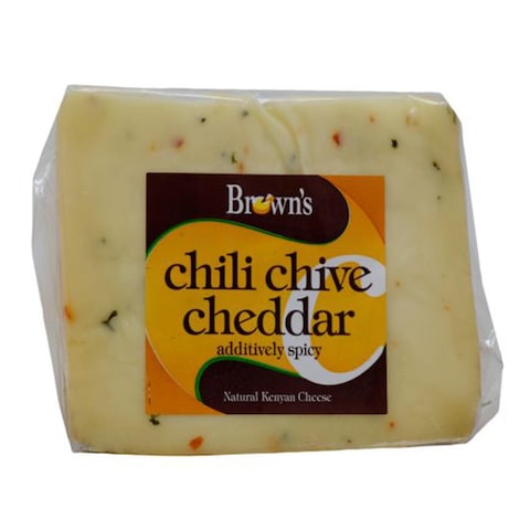 Browns Chil Chive Cheddar Chees225G