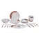 Royalford Royalfrod 35 Pieces Dinner Set, Rf6972, White, Melamine