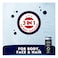 NIVEA MEN 3in1 Shower Gel Active Clean Charcoal Woody Scent 250ml Pack of 2