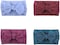 SHOWAY 6PCS Baby Girl Nylon Headbands and Bows Super Soft Stretchy Elastic Turban Knotted Hairbands Hair Bands Hair Accessories For Newborn Baby Girls Infant Toddlers Kids (Assorted Colors)