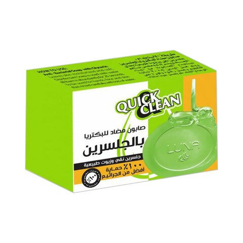 صابون كويك اند كلين ضد البكتيريا، بالجلسرين - 115 جم
