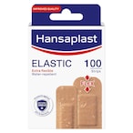 Buy Hansaplast Elastic Plasters Extra Flexible And Breathable Strips 100 PCS in UAE