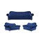 luxury blue velvet button tufted sofa modern living room furniture navy blue tufted 3+2+1 seat fabric chesterfield sofa