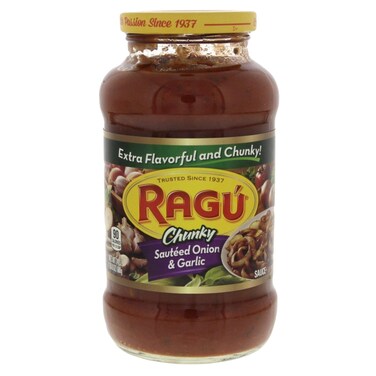 Ragu Chunky Sauteed Onion And Garlic Sauce 680g