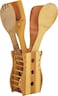 Delcasa 5Pcs Bamboo Kitchen Tools