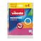 Vileda microfibre colors m/pk 4 pieces