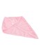 Generic 2-Piece Quick Hair Drying Bath Towel Set Pink 59 X 26Centimeter