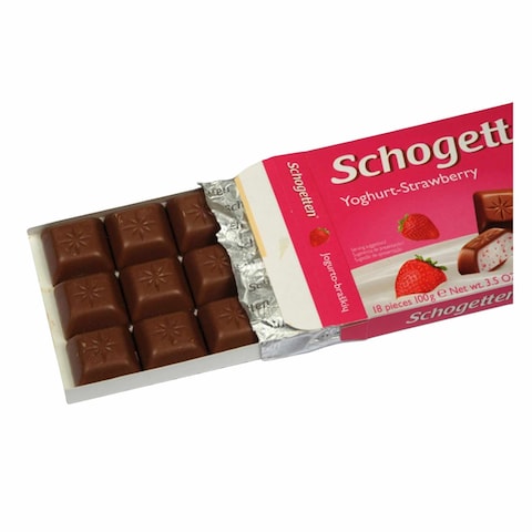 Schogetten Yoghurt Strawberry Chocolate 100g