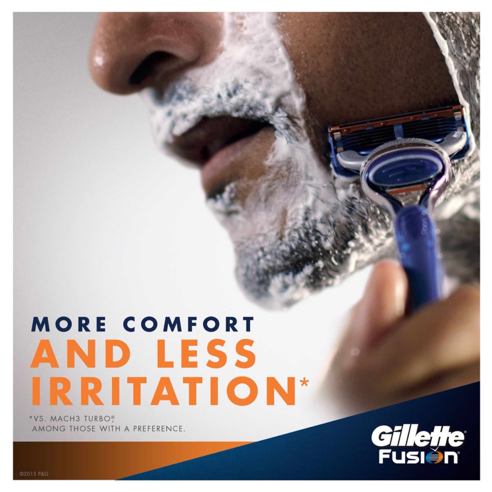 Gillette Razor Fusion 5 Blades 2 Pieces product thumbnail 2