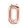 The Party Popper - 40 Inch Rose Gold Color Number Balloons (Number 0)