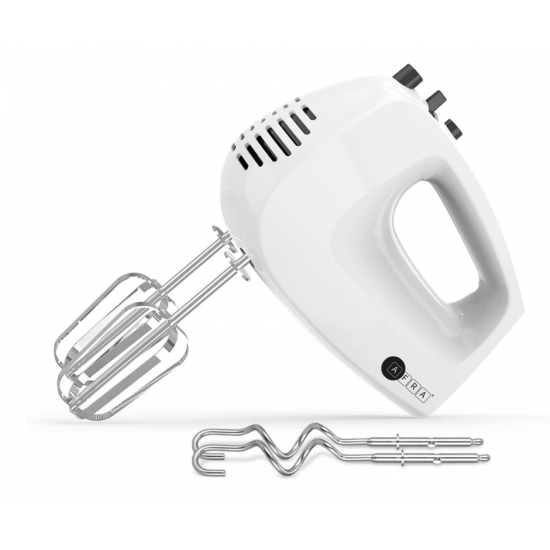 AFRA Japan Hand Mixer, 250W, For Eggs and Dough, Ejector Button with Safety, 5 Speed Settings, Turbo Function, G-MARK, ESMA, ROHS, and CB Certified, 2 years warranty