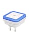 Generic Mini Novelty Square Bedroom Lamp Light Control Blue 0.035Kg