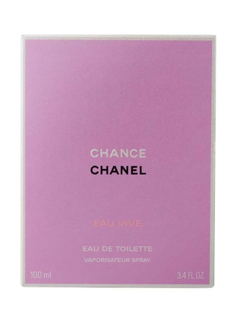 Chanel Chance Eau Vive Eau De Toilette For Women - 100ml