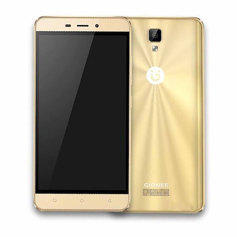 جونى P8 Max موبايل 5.5 بوصة - 32 جيجابايت/3 جيجابايت ثنائي الشريحة شبكة الجيل الرابع - ذهبى