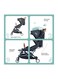 Moon Ritzi Cabin Stroller Lightweight Portable Travelling |One Hand Fold |Age Group 3 Months And Above