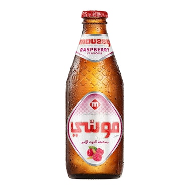 Moussy Raspberry Flavoured Non-Alcoholic Malt Beverage 330ml