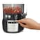Hamilton Beach Stack And Snap Food Processor 450W 70720-SAU, Black/Clear