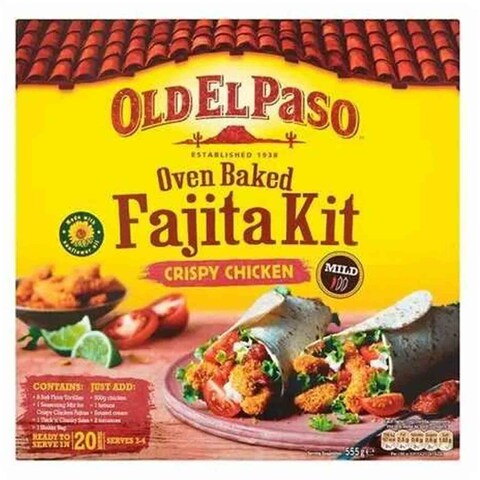 Old El Paso Fajita Kit Crispy 555 Gram Online | Carrefour Jordan