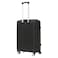 Cosmo Quartz Luggage Hard Trolley Black 75cm