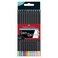 Faber-Castell Black Edition Neon and Pastel Colour Pencils Multicolour 12 PCS