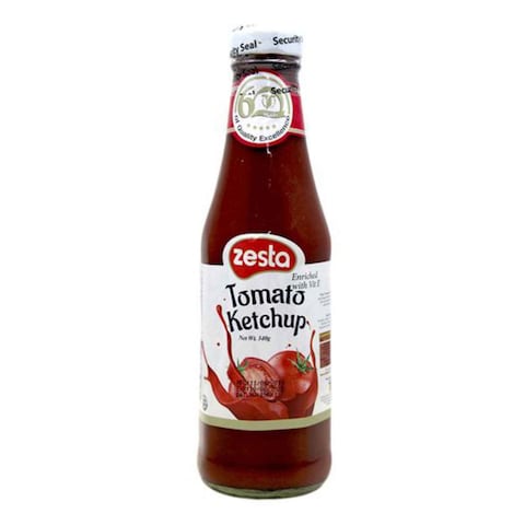 Zesta Ketchup glass 350 gr