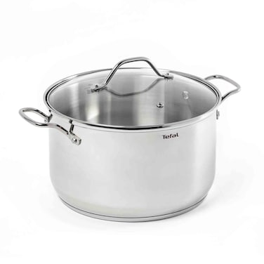 Tefal Intuition Stainless Steel Casserole With Lid Silver 20cm