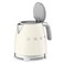Smeg 50's Style Mini Kettle 1400W KLF05CRUK Cream
