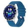 Generic-Silver &amp; Blue IP67 Smart Bracelet Women Men Fitness Tracker Watch for Female Physiological Period Reminder Heart Rate Blood Pressure Blood Oxygen Step Counter Calorie Counter Sleep Monitoring