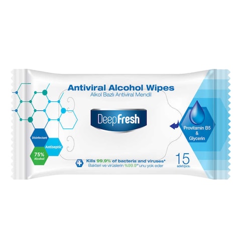 D.Fresh Antiviral Alcohol Wipes 15S