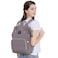 Sunveno Diaper Bag w/ USB + Diaper Caddy - Grey
