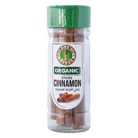 Organic Larder Cinnamon Sticks 30g