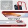 Spigen Ultra Hybrid designed for iPhone 14 case cover - Red Crystal
