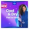 Always Cool And Dry No Heat Feel Large With Wings Sanitary Pads 10 Count