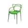 Jilphar Classical Fiber Plastic Molded Dining Chair JP1325B Pink