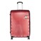 VIP Lisbon 4 Wheel Hard Luggage Bag Medium 22x50x69cm Red