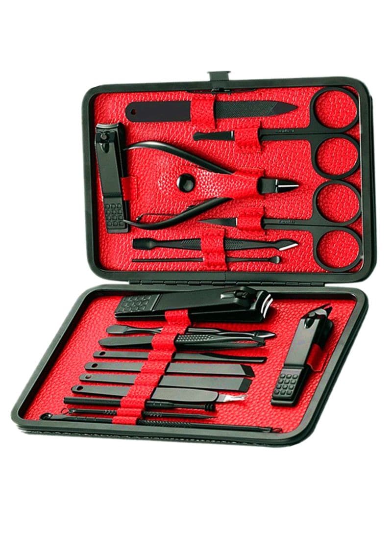 Generic Generic 18-piece Grooming Kit With Travel Case
