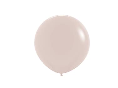 Sempertex 3 pcs, 24&quot; Round Balloons, 30g Latex Balloons, Fashion White sand