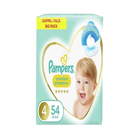 Pampers Premium Care Diaper Size 4 Jumbo Pack 54 Count