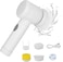 Showay Magic Brush Electric Spin Scrubber, Electric Cleaning Brush With 3 Brush Heads, Bathroom Rechargeable Scrub Brush