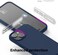elago Liquid Silicone for iPhone 15 case cover Full Body Protection, Shockproof, Slim, Anti-Scratch Soft Microfiber Lining - Jean Indigo