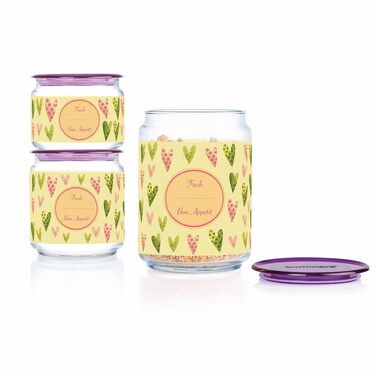 لومينارك برطمانات + غطاء 3 قطع 