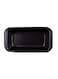 Generic Carbon Steel Rectangular Loaf Pan Bakeware Black