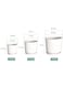 vsell24&nbsp;Round White Ceramic Flower Pots with Drainage Hole and Saucer Succulent Garden Pots For Indoor And Outdoor-Medium
