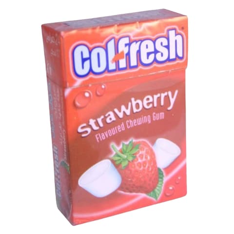 COLFRESH GUM STRAWBERY SUGARFREE21G