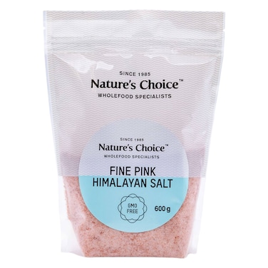 Natures Choice Fine Pink Himalayan Salt 600g
