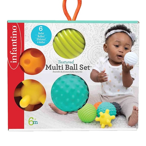 Infantino Sensory Multi Textured Ball Set 6+ Month