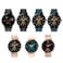 Generic-Gold Gold Steel Strap WB05 Smart Bracelet with BT Call Sports Watch 1.2-Inch TFT Screen BT5.0 Fitness Tracker IP67 Waterproof Sleep/Heart Rate Monitor Multiple Sports Mode Notification/Call/Se