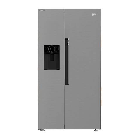 ثلاجة بيكو ستانلس ستيل سايد باي سايد - 525 لتر - GN166130XB